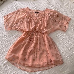 Sexy/cute 100% Silk Boho Dress